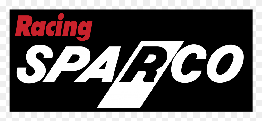 2191x925 Descargar Png Logotipo De Sparco Racing, Logotipo Transparente De Sparco Vector, Número, Símbolo, Texto Hd Png