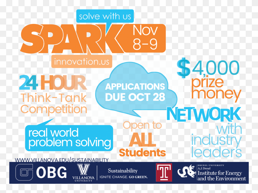 3014x2199 Spark Innovation Competition, Advertisement, Poster, Flyer HD PNG Download