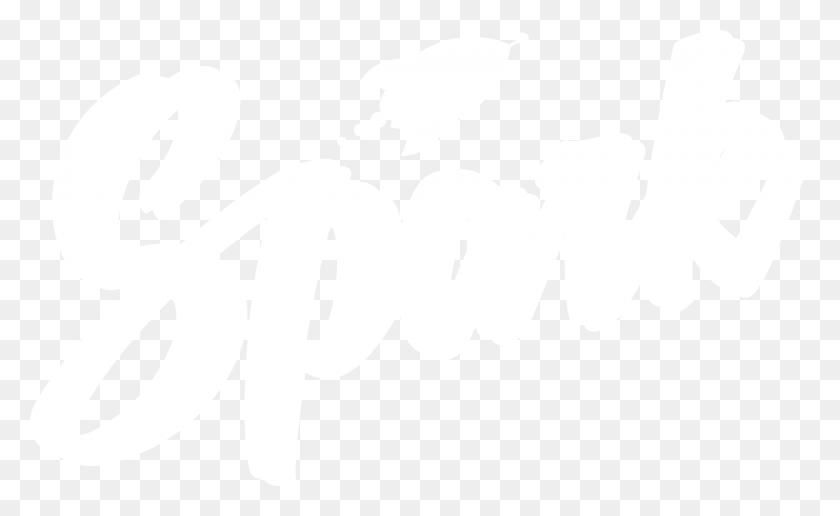 2400x1406 Логотип Искры Черный И Белый Логотип Джона Хопкинса Белый, Трафарет, Символ, Рука Hd Png Скачать