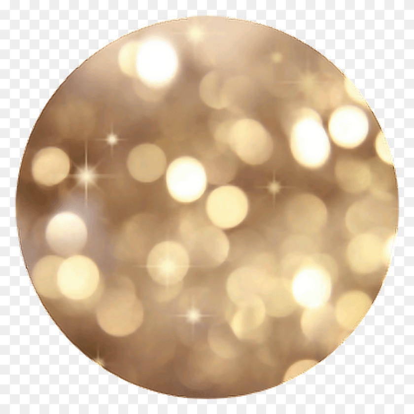 1024x1024 Sparkle Shine Glitter Brown Aesthetic Aestheticcircle Holiday Sparkles, Lighting, Light, Flare HD PNG Download