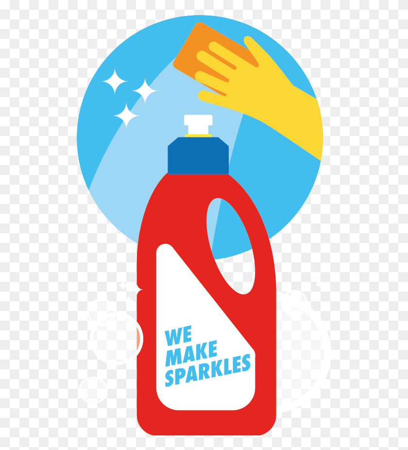 525x866 Sparkles Clipart Cleaning, Beverage, Drink, Graphics HD PNG Download