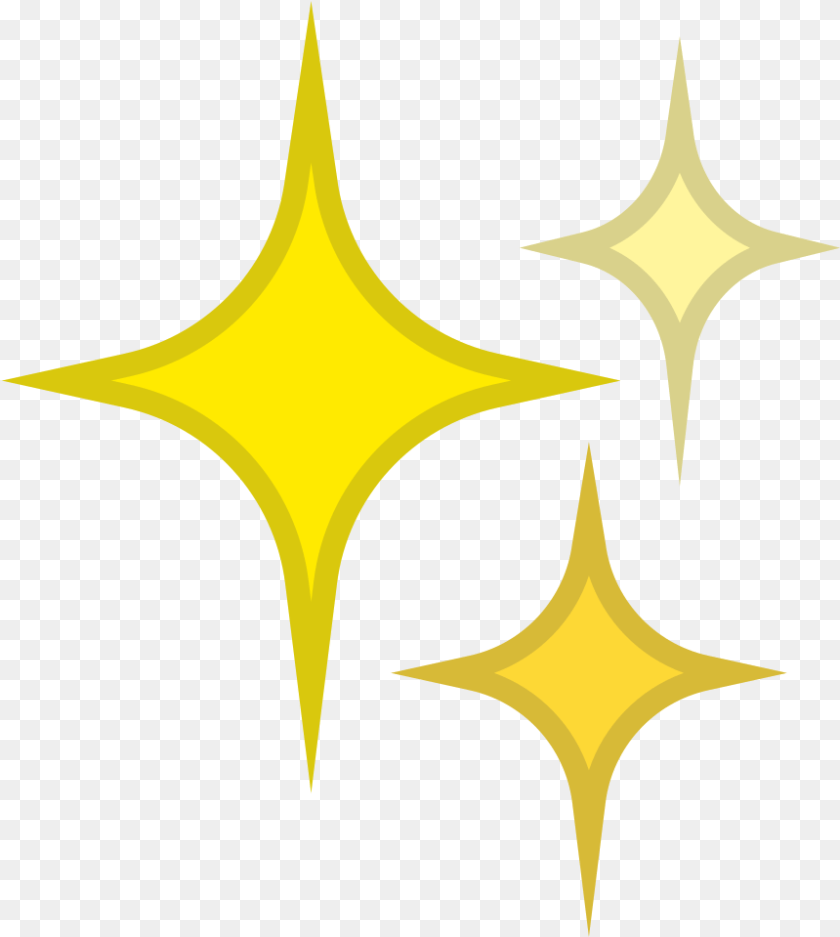 860x959 Sparkles Icon Spark Emoji, Symbol, Star Symbol, Animal, Fish Sticker PNG