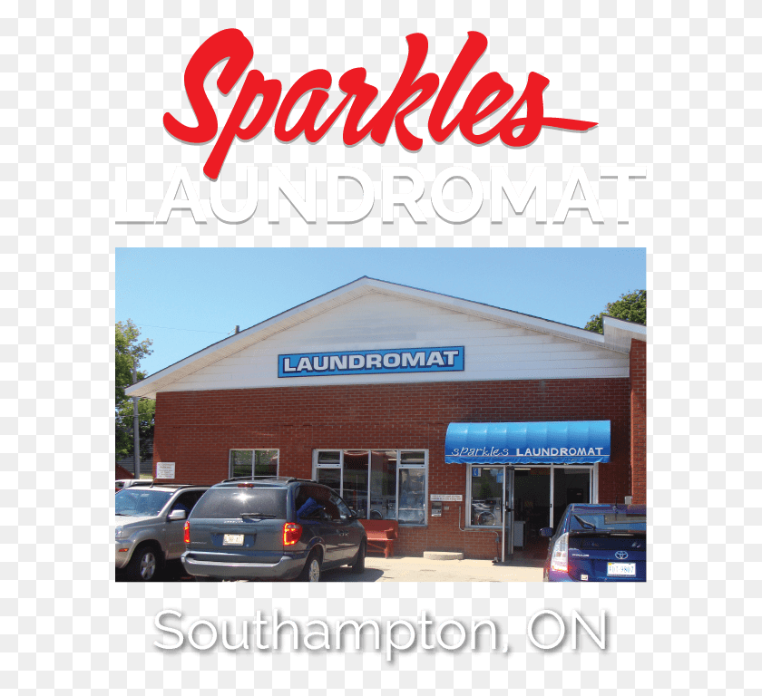 587x708 Sparkles Laundromat Southampton Ontario Minivan, Coche, Vehículo, Transporte Hd Png