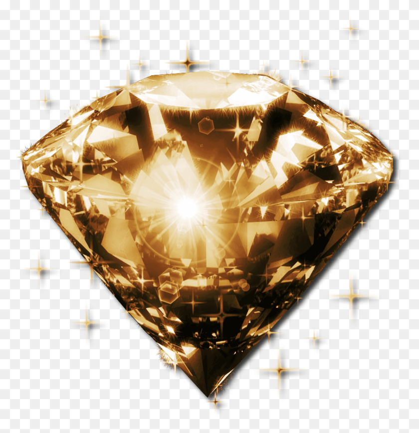 779x808 Sparkling Diamond Sparkle Glow Rainbow Diamond, Flare, Light, Lamp HD PNG Download