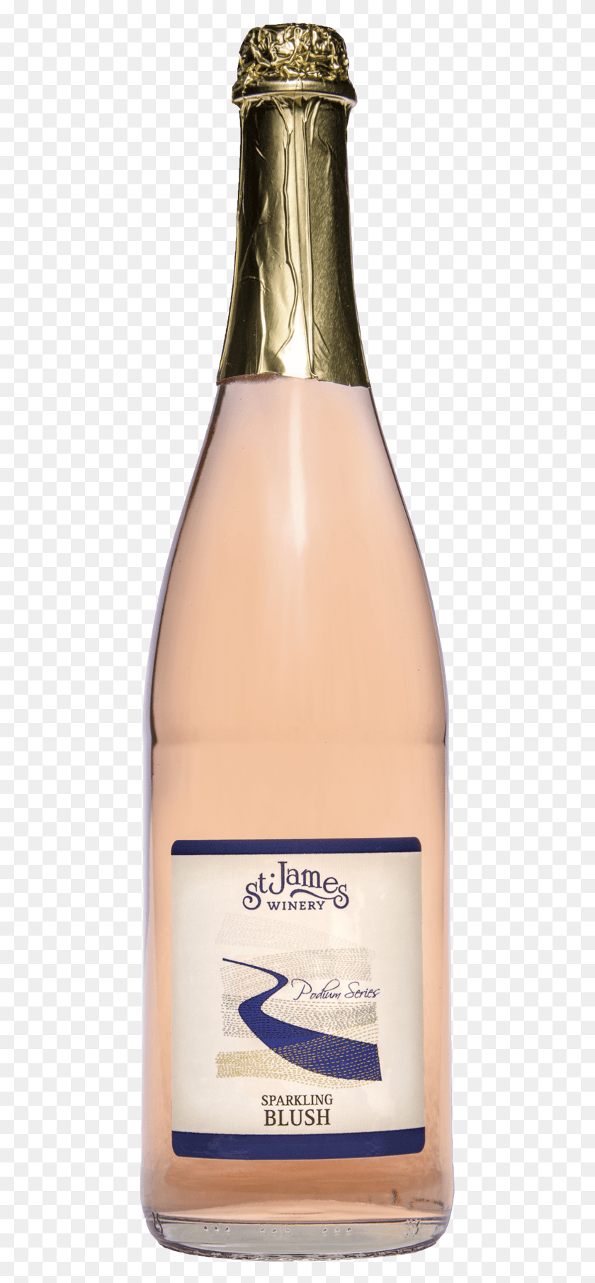 445x1750 Sparkling St. James Winery, Bottle, Beverage, Drink HD PNG Download