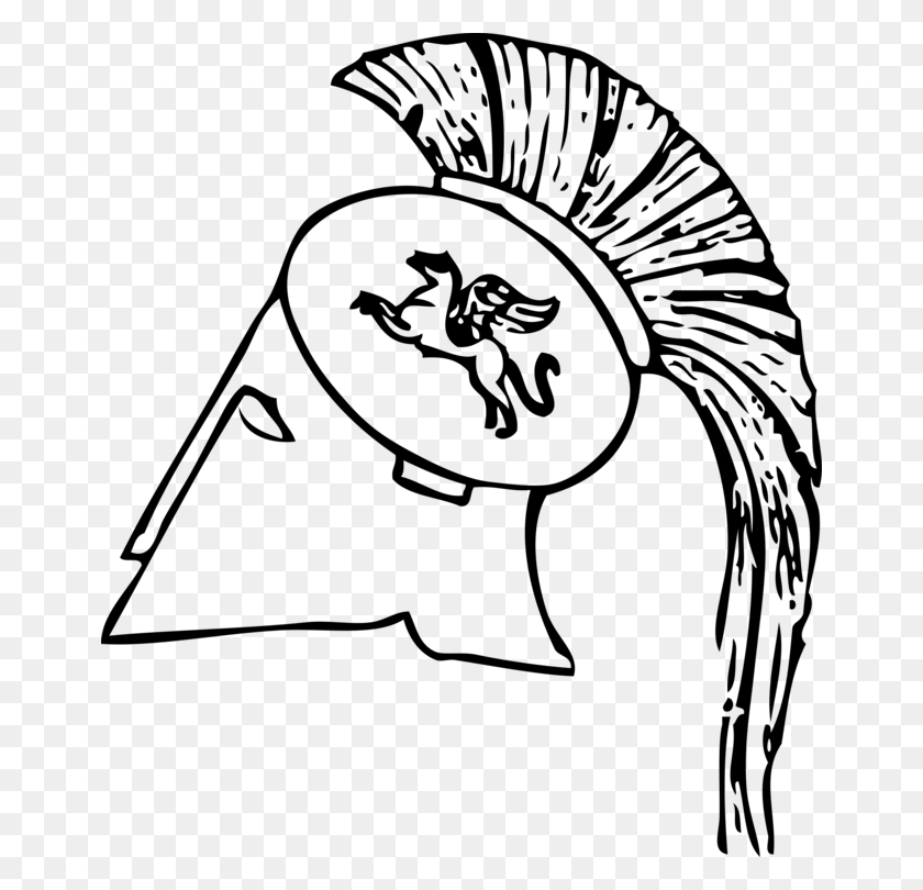656x750 Sparta Ancient Greece Computer Icons Knight Greek Helmet Drawing, Gray, World Of Warcraft HD PNG Download