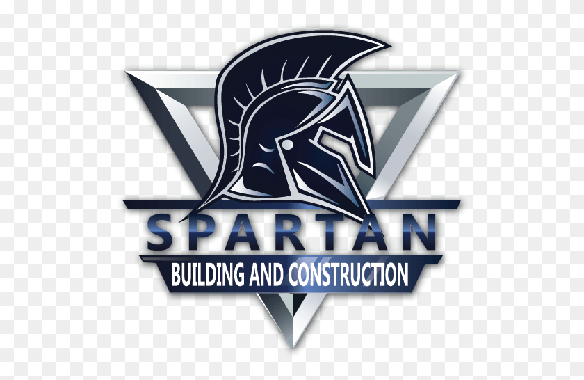 512x486 Spartan Building And Construction Logo Spartan Building Emblem, Symbol, Trademark, Text HD PNG Download