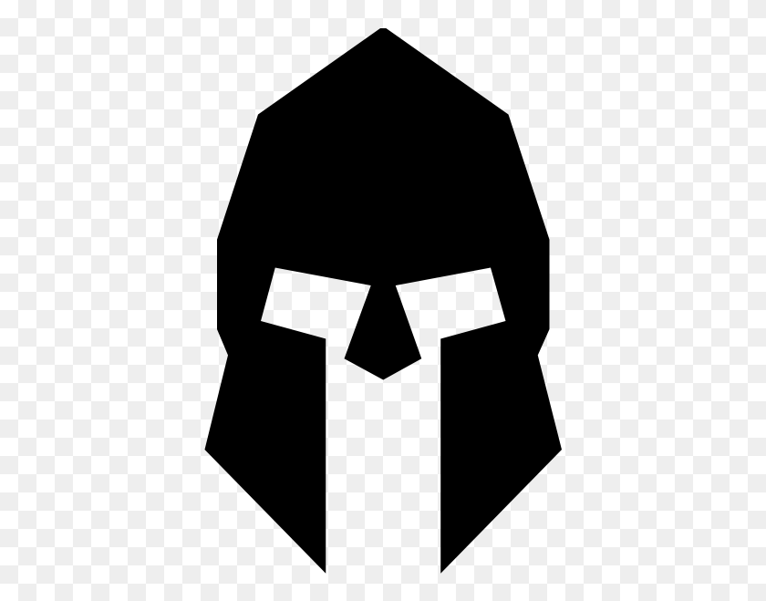 393x599 Spartan Helmet Icon, Gray, World Of Warcraft HD PNG Download