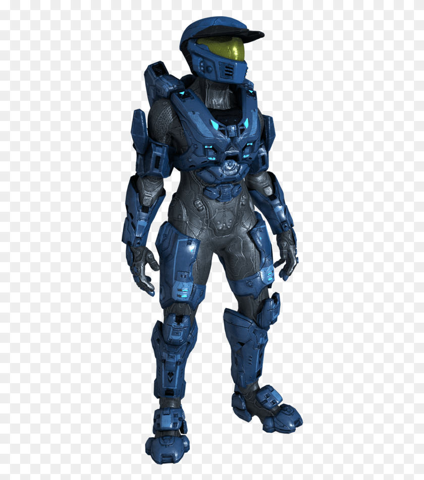 362x892 Spartan Ii By Grouptree24 Halo Spartan Red Vs Blue Figurine Png