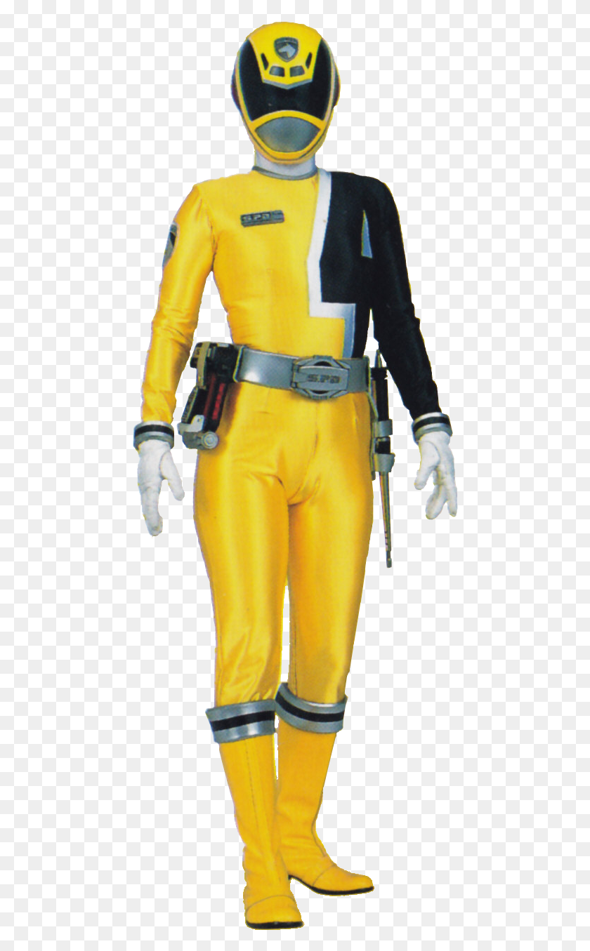 464x1295 Spd Yellow Power Rangers Spd Yellow, Одежда, Одежда, Человек Hd Png Скачать