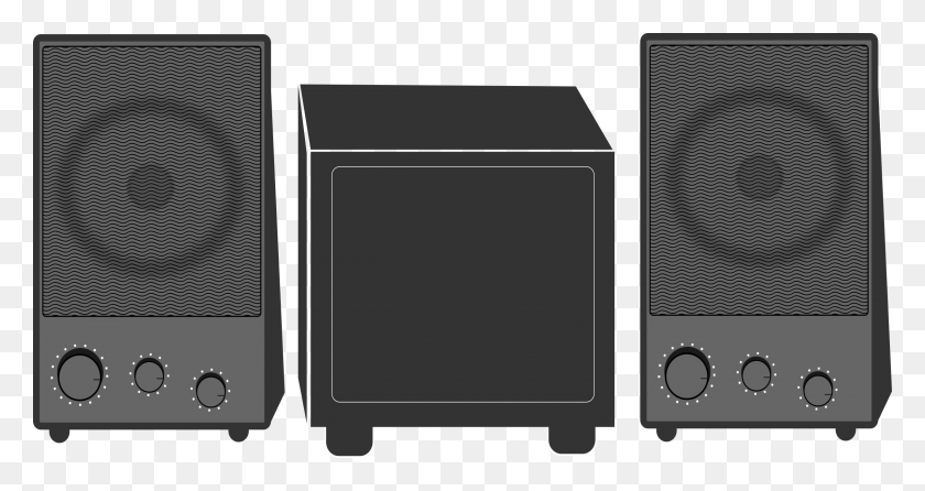 2400x1189 Speakers, Electronics, Screen, Monitor HD PNG Download