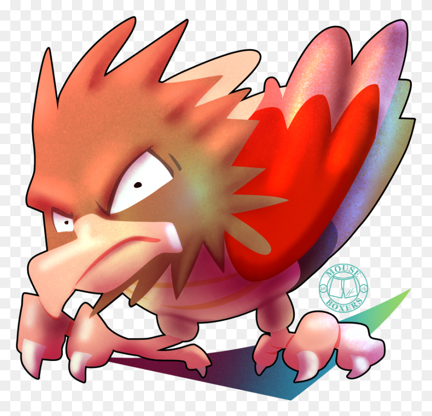 849x816 Spearow Cartoon, Angry Birds, Dragon HD PNG Download