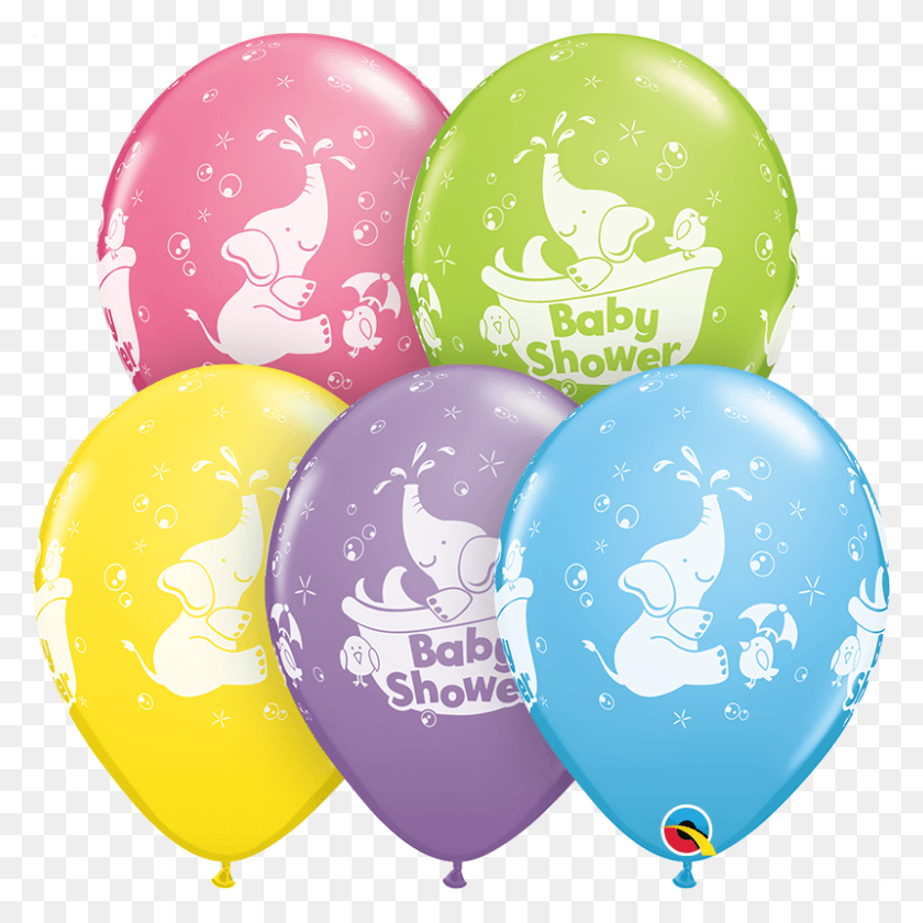 800x800 Special Assorted 50 Count Baby Shower Elephant Balloon, Ball, Outer Space, Astronomy HD PNG Download