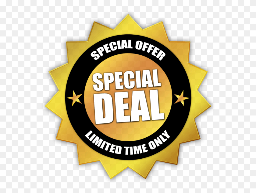 578x575 Special Deal Special Offer Limited Time, Label, Text, Logo HD PNG Download