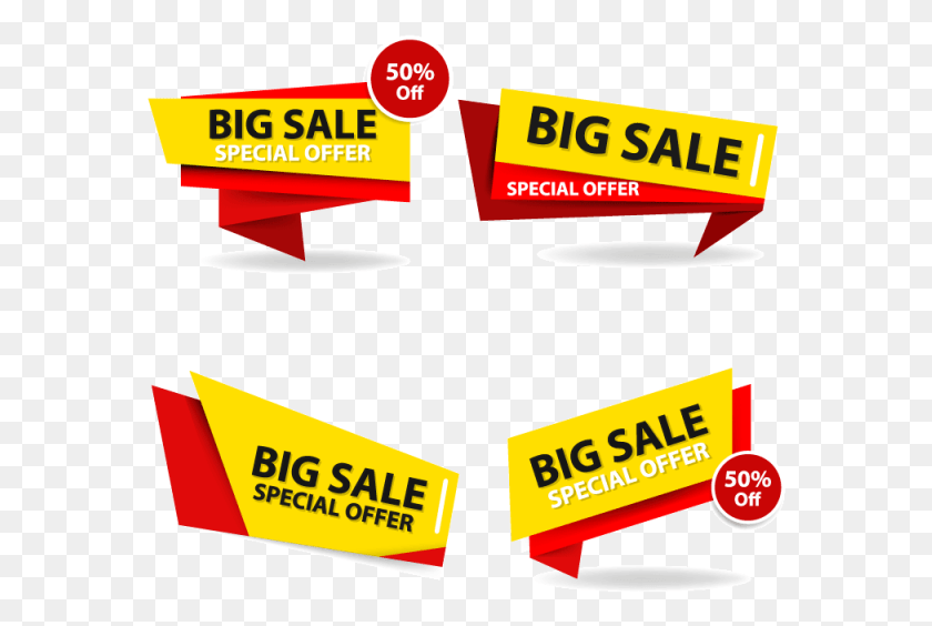 576x504 Special Offer Banner Big Sale Vector, Label, Text, Sticker HD PNG Download
