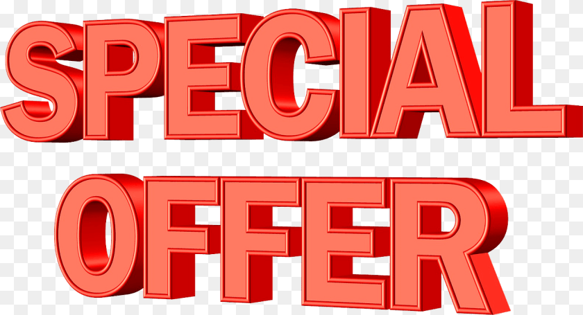 Special Offer Lettering Clipart, Text, Dynamite, Weapon Sticker PNG