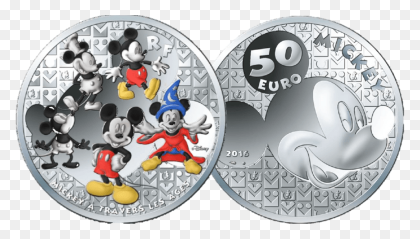 992x532 Specifications Mickey Mouse Coin, Money, Silver, Clock Tower HD PNG Download