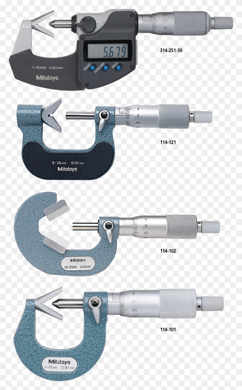 1473x2442 Specifications V Anvil Micrometer, Tool, Clamp, Power Drill HD PNG Download