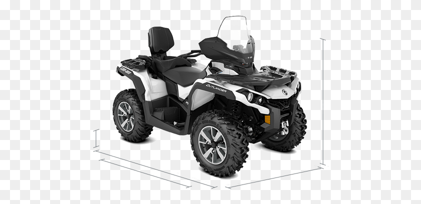 472x348 Specs Can Am Outlander Max 650 2018, Atv, Vehicle, Transportation HD PNG Download