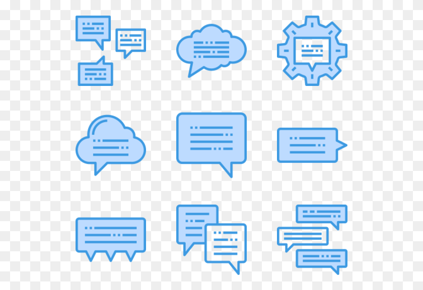 541x517 Speech Bubble, Network, Text, Building HD PNG Download