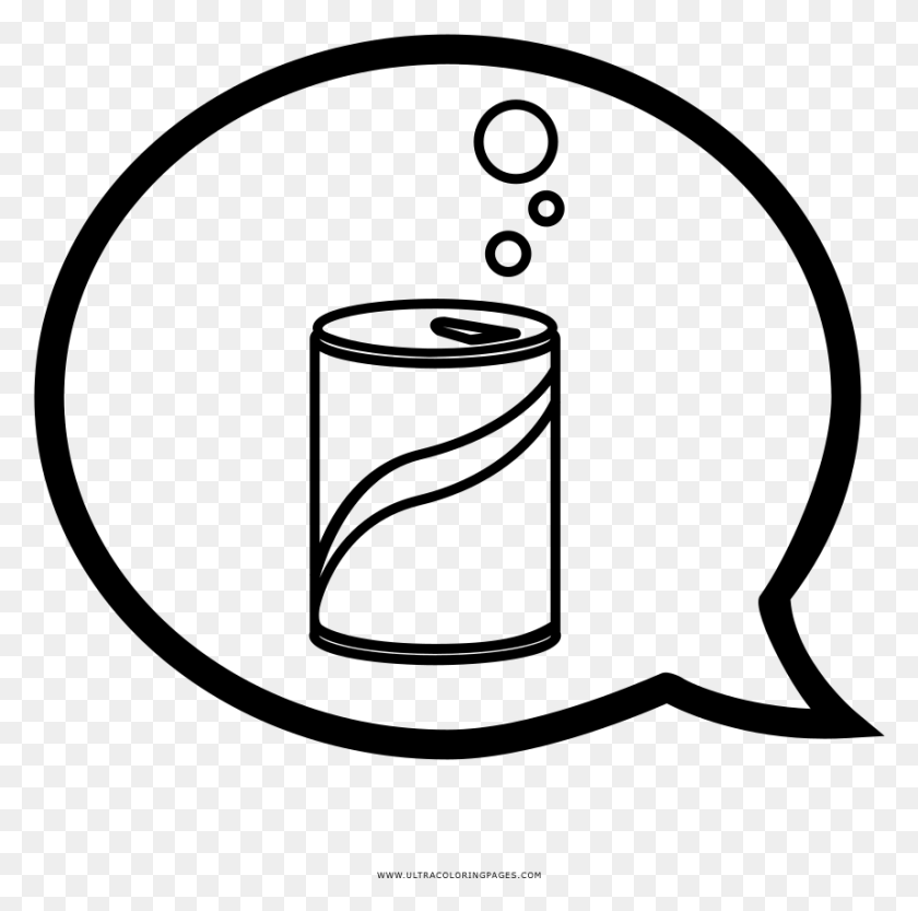 859x852 Speech Bubble Coloring Page, Gray, World Of Warcraft HD PNG Download