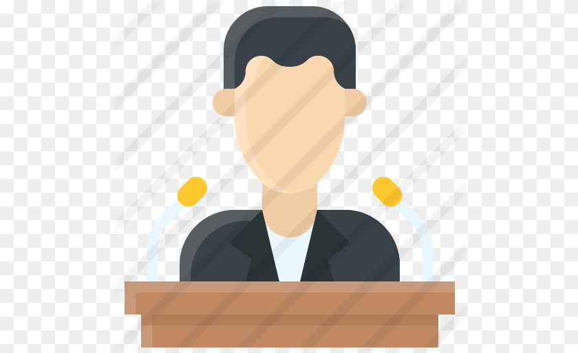 Speech People Icons Worker, Crowd, Person, Audience, Pump Sticker PNG