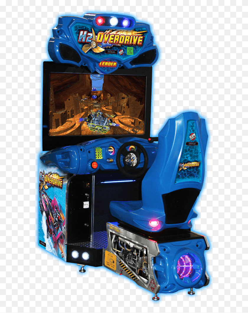 607x1001 Speed Boat Arcade Game, Arcade Game Machine, Toy HD PNG Download