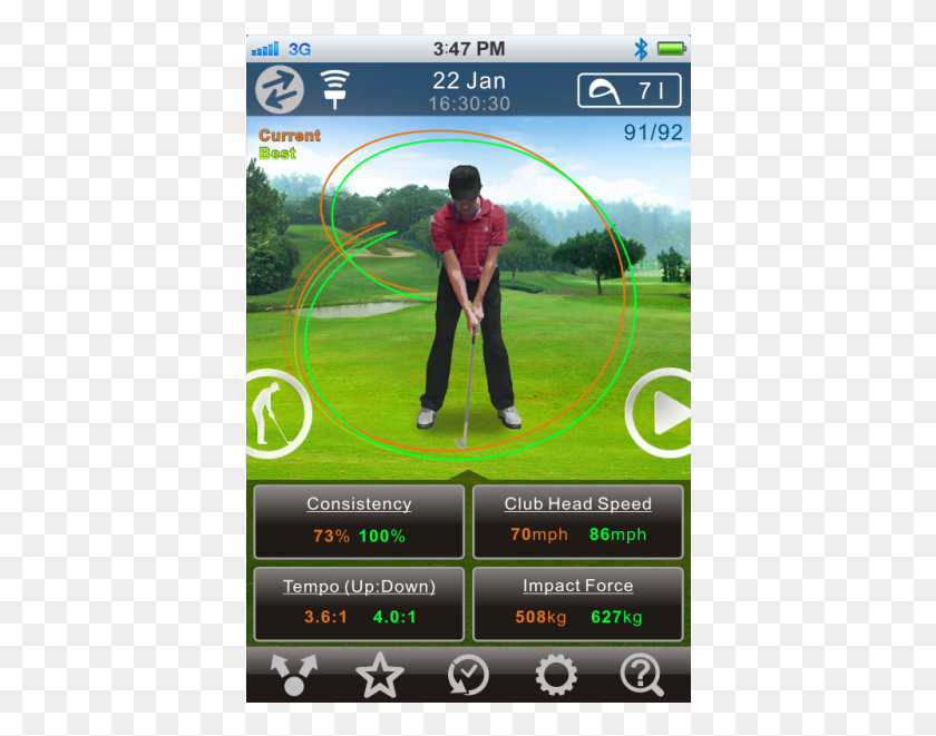 400x601 Speed Golf, Person, Human, Golf Club HD PNG Download