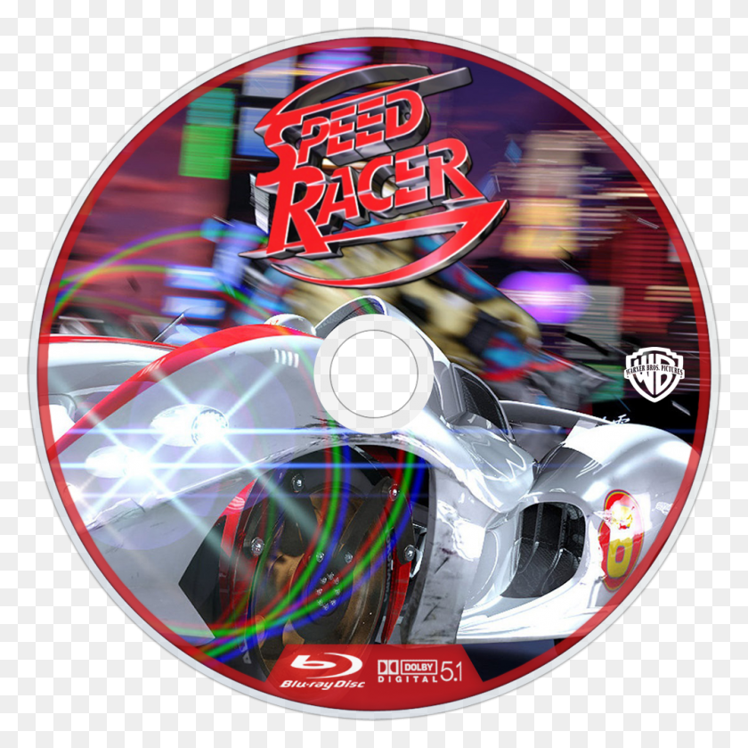 1000x1000 Speed Racer Bluray Disc Image Speed Racer Movie, Disk, Dvd, Motorcycle HD PNG Download