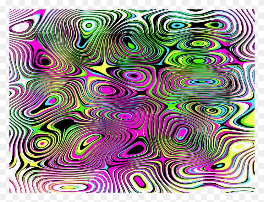800x600 Speedcore Rave Anyone Flashing Lights Warning Archive Psychedelic Art, Pattern, Ornament HD PNG Download