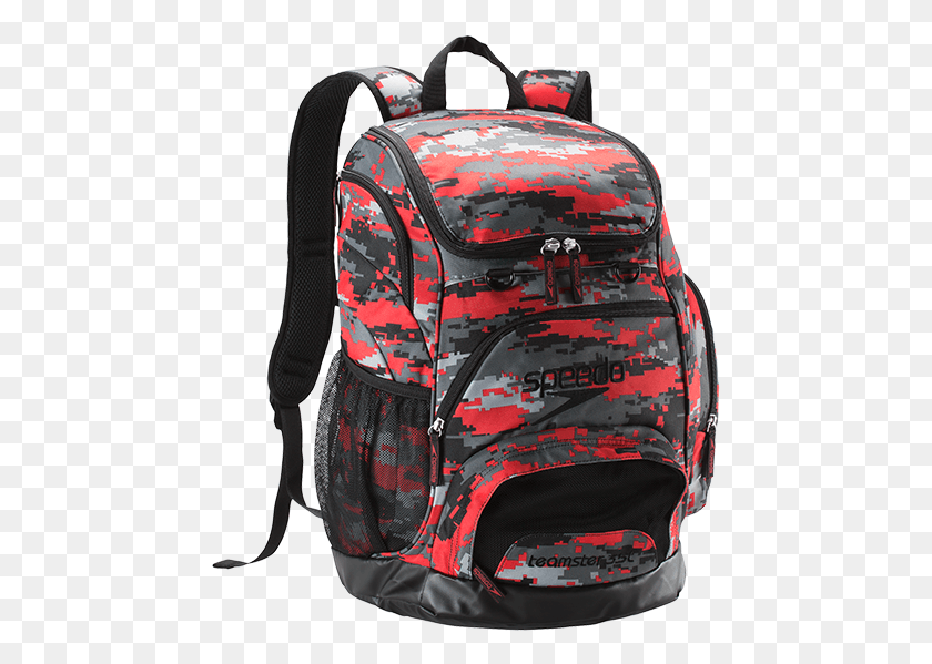 459x539 Speedo Teamster Red Alert Printed 35l Backpack 7752014 Speedo Teamster 35l Backpack, Bag HD PNG Download