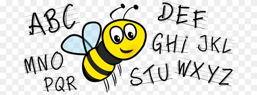Spelling Bee Clipart, Animal, Insect, Invertebrate, Wasp PNG