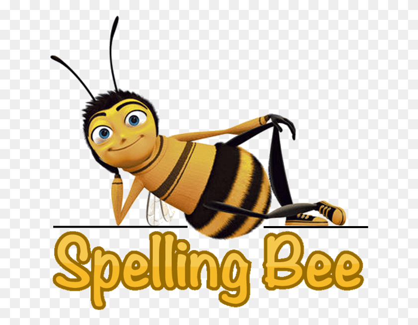 640x594 Spelling Bee Home Barry Transparent Bee Movie, Insect, Invertebrate, Animal HD PNG Download