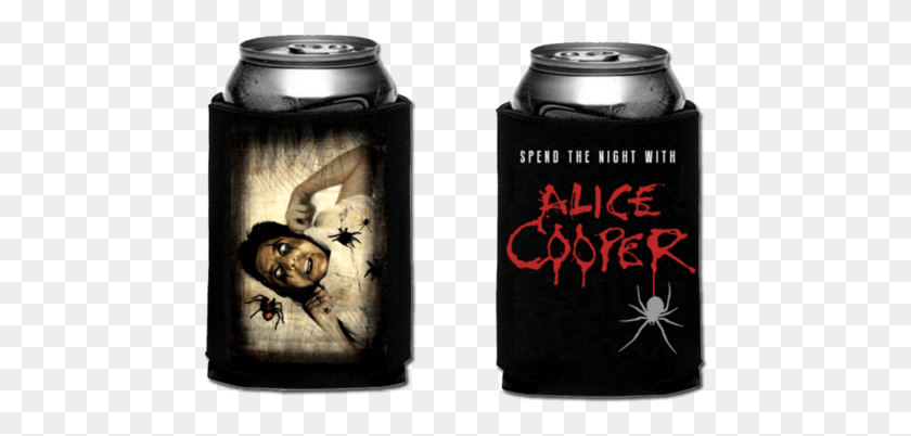 466x342 Spend The Night Tour Koozie Alice Cooper, Tin, Can, Spray Can HD PNG Download