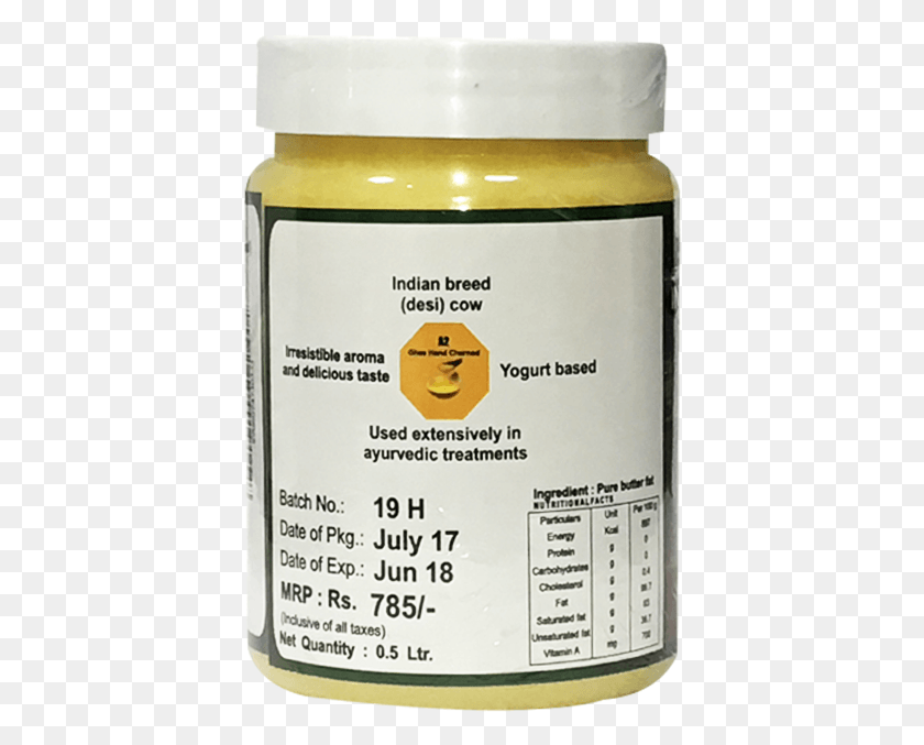 400x617 Spff Indian Cow Ghee, Food, Menu, Text HD PNG Download