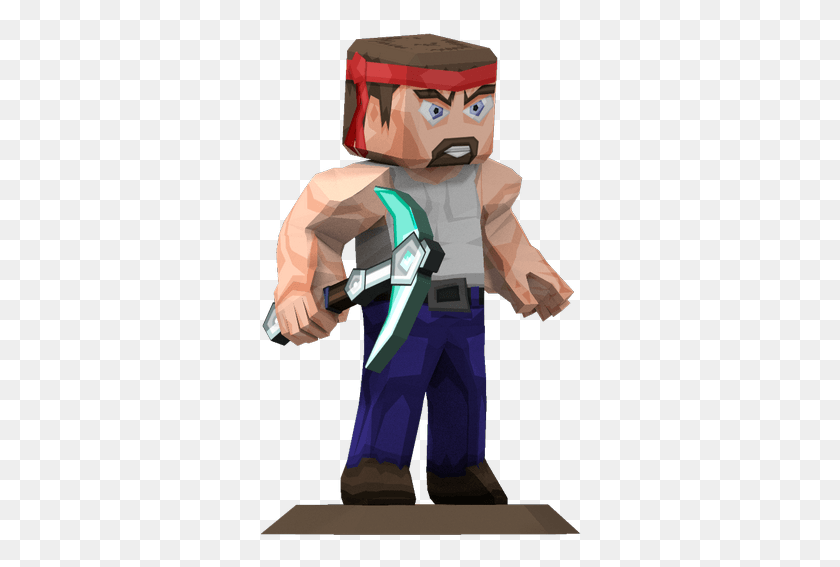 324x507 Sphax Bdcraft Steve Pure Bd Craft, Costume, Person, Human HD PNG Download