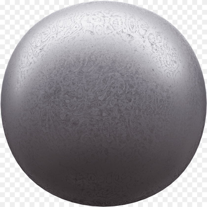 881x881 Sphere, Aluminium PNG