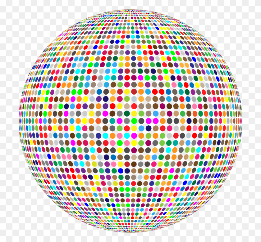720x720 Sphere Ball Orb 3d Circles Colorful Prismatic 3d Circles, Balloon, Rug HD PNG Download
