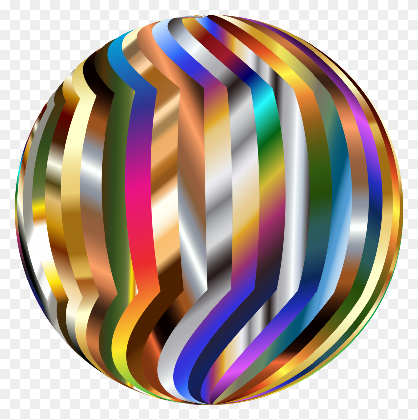 2360x2372 Esfera Png / Esfera De Colores Frescos Png