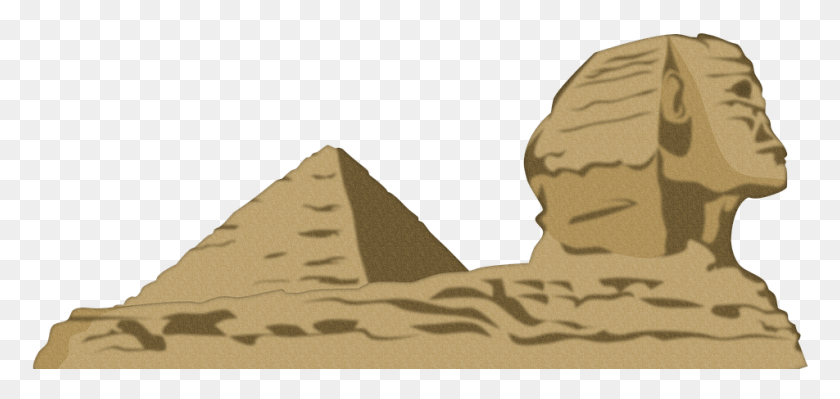 952x414 Sphinx, Triangle, Outdoors, Nature HD PNG Download