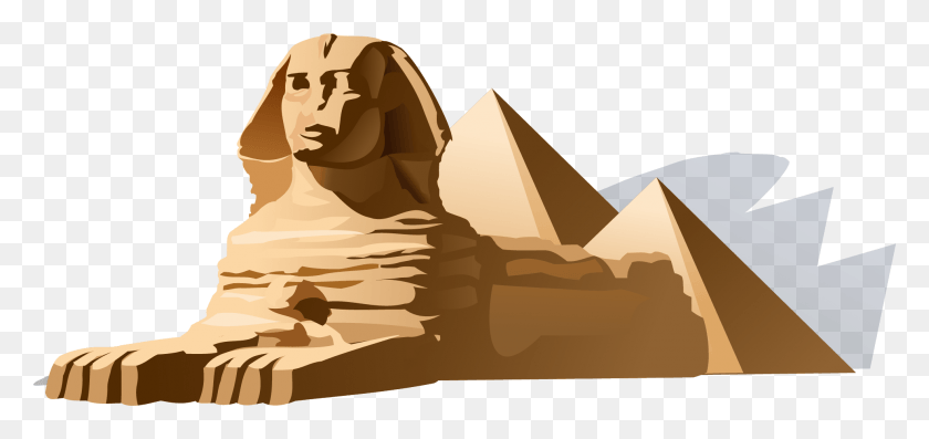 1971x854 Sphinx, Nature, Outdoors, Sand HD PNG Download