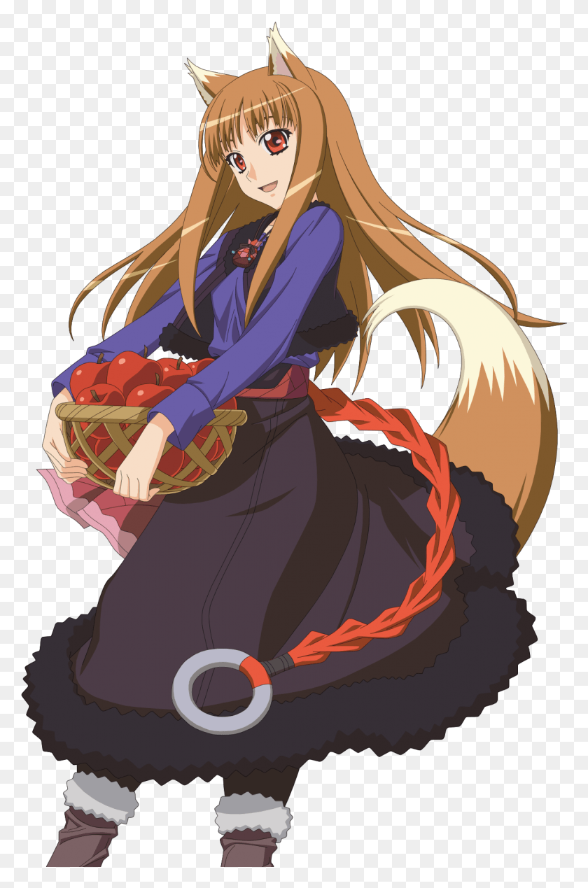 1192x1848 Spice And Wolf Transparent Spice And Wolf Holo, Manga, Comics, Book HD PNG Download