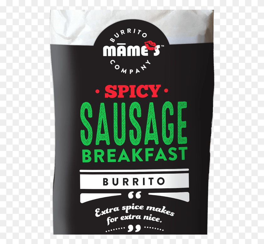 531x716 Spicy Sausage Breakfast Burrito Downhill, Bottle, Poster, Advertisement HD PNG Download