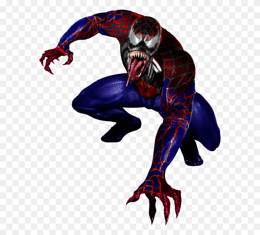 586x697 Spider Carnage Spider Sense Spider Man Carnage, Helmet, Clothing, Apparel HD PNG Download