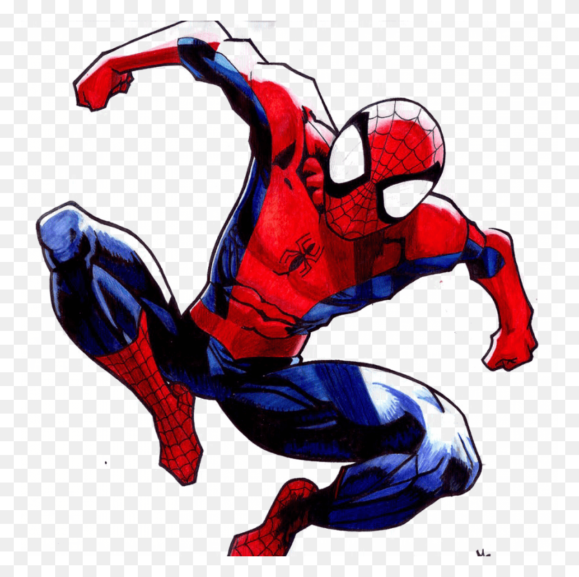 895x892 Spider Cartoon Spiderman Comic, Hand, Graphics HD PNG Download