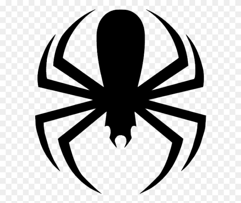600x647 Spider Free Spider Man Game Of Thrones, Bow, Stencil, Symbol HD PNG Download