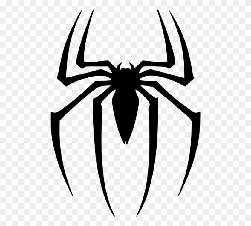 504x696 Spider Free Spider Man Symbol, Bow, Animal, Invertebrate HD PNG Download