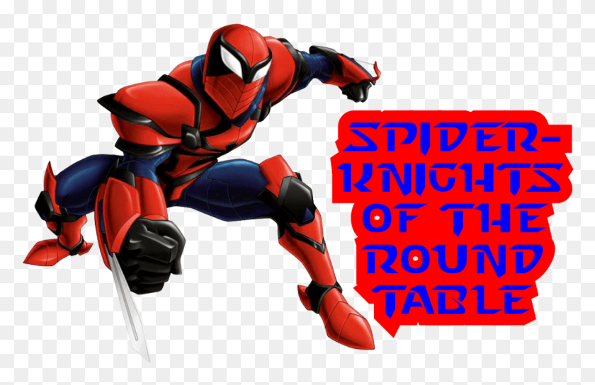 1223x760 Spider Knights Of The Round Table Spider Man Knight Suit, Person, Human, People HD PNG Download