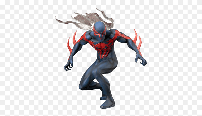 384x426 Spider Man 2099 Kotobukiya Artfx Statue Spider Man, Persona, Humano, Mamífero Hd Png