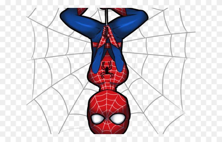 640x480 Spider Man Clipart Eye, Spider Web HD PNG Download